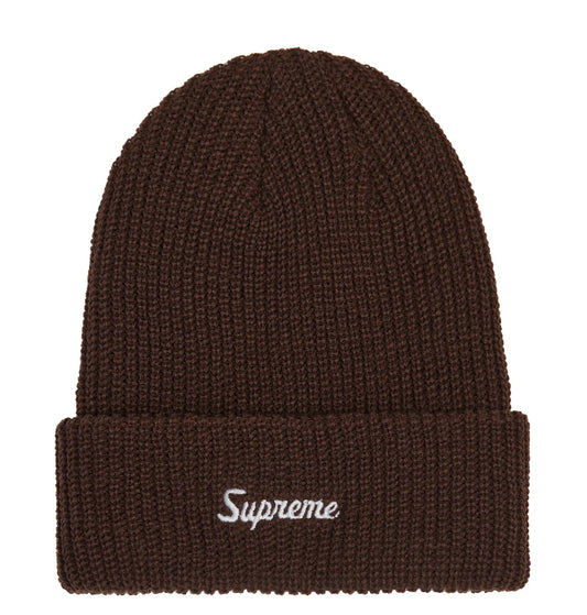 Supreme Loose Gauge Beanie (Brown)