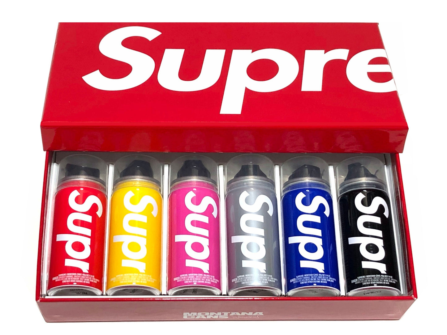 Supreme X Montana Cans